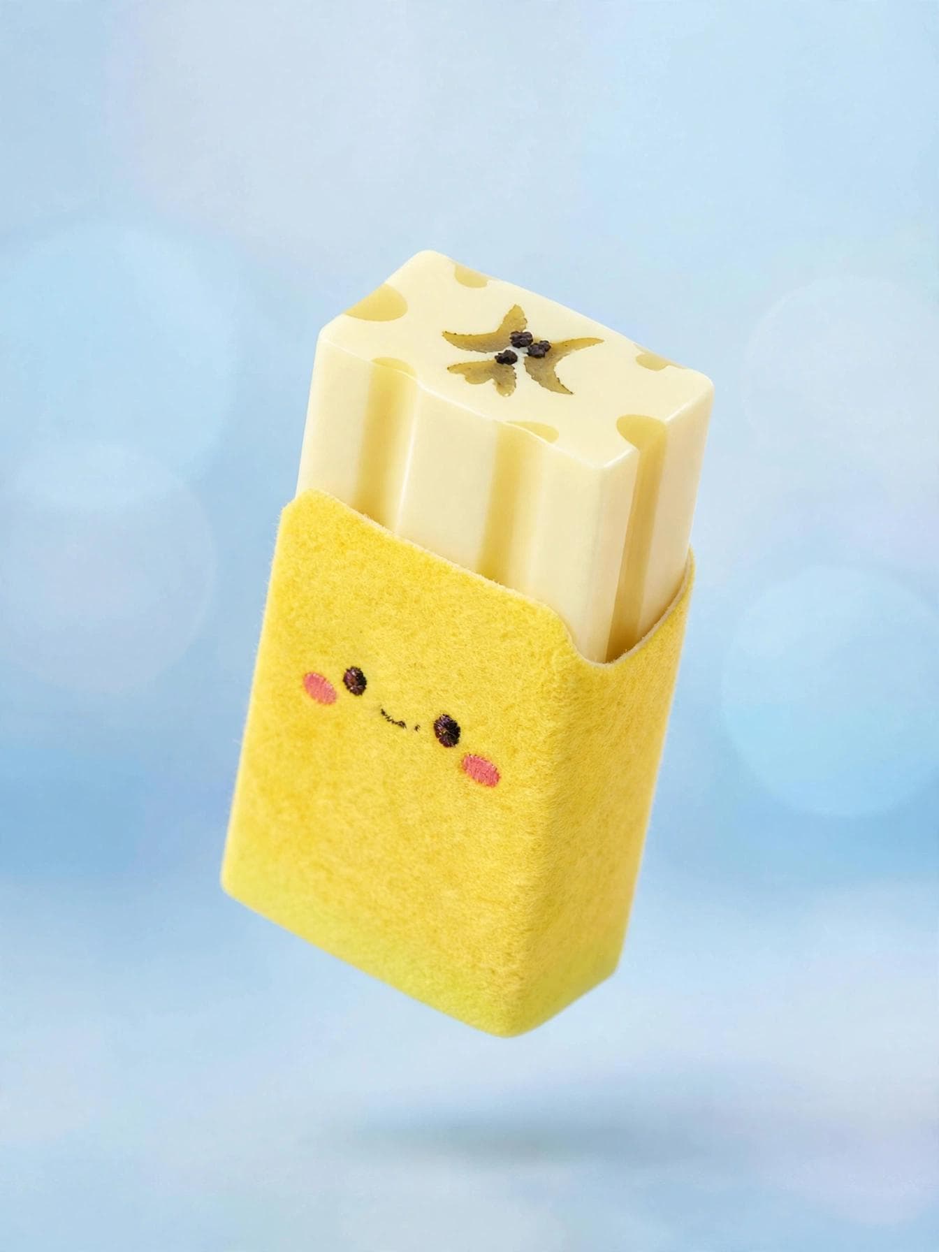 Kawaii Plush Banana Fruit Eraser