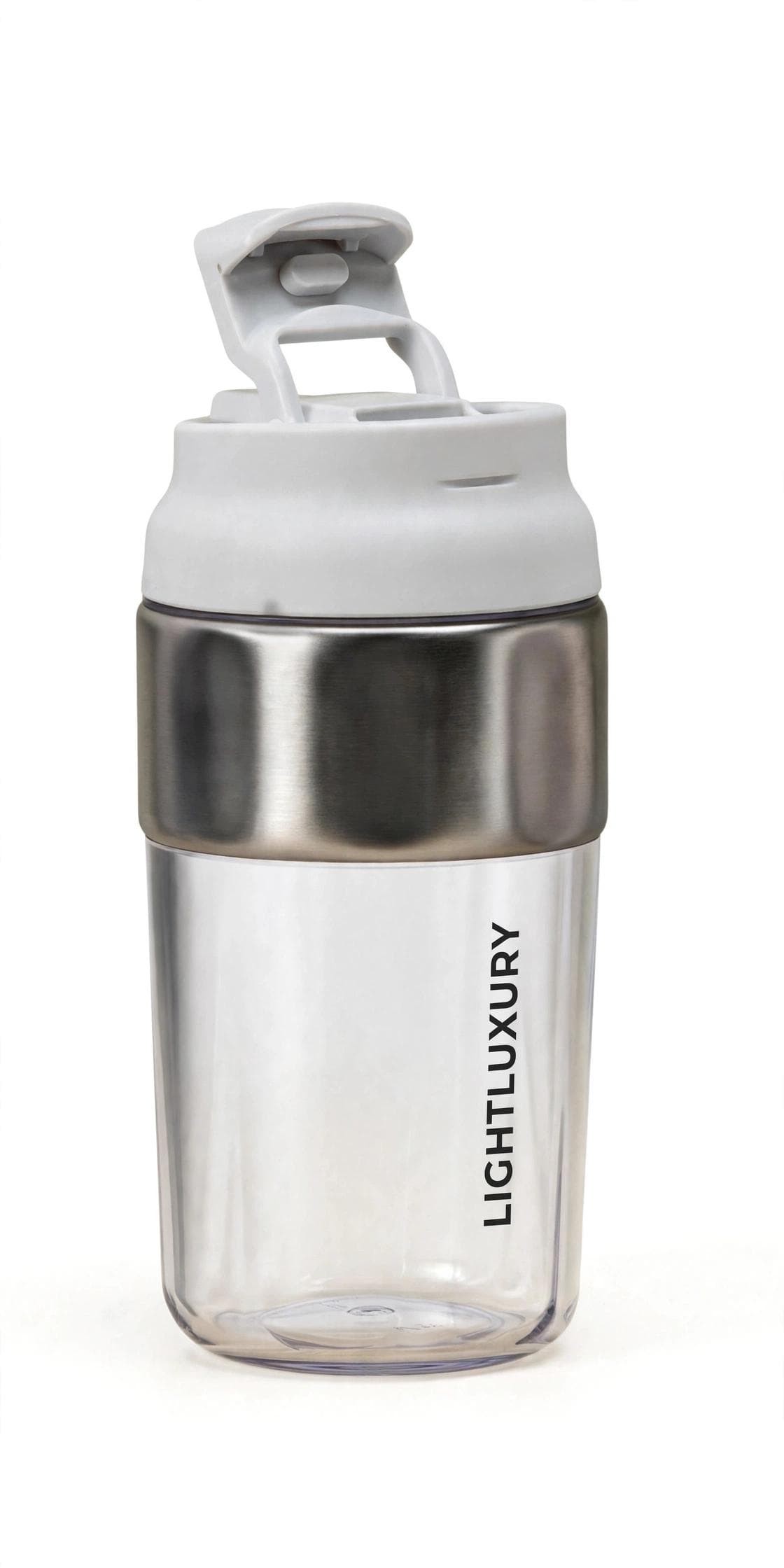 LightLuxury 460ml 2-in-1 Sipper & Non-Sipper Container