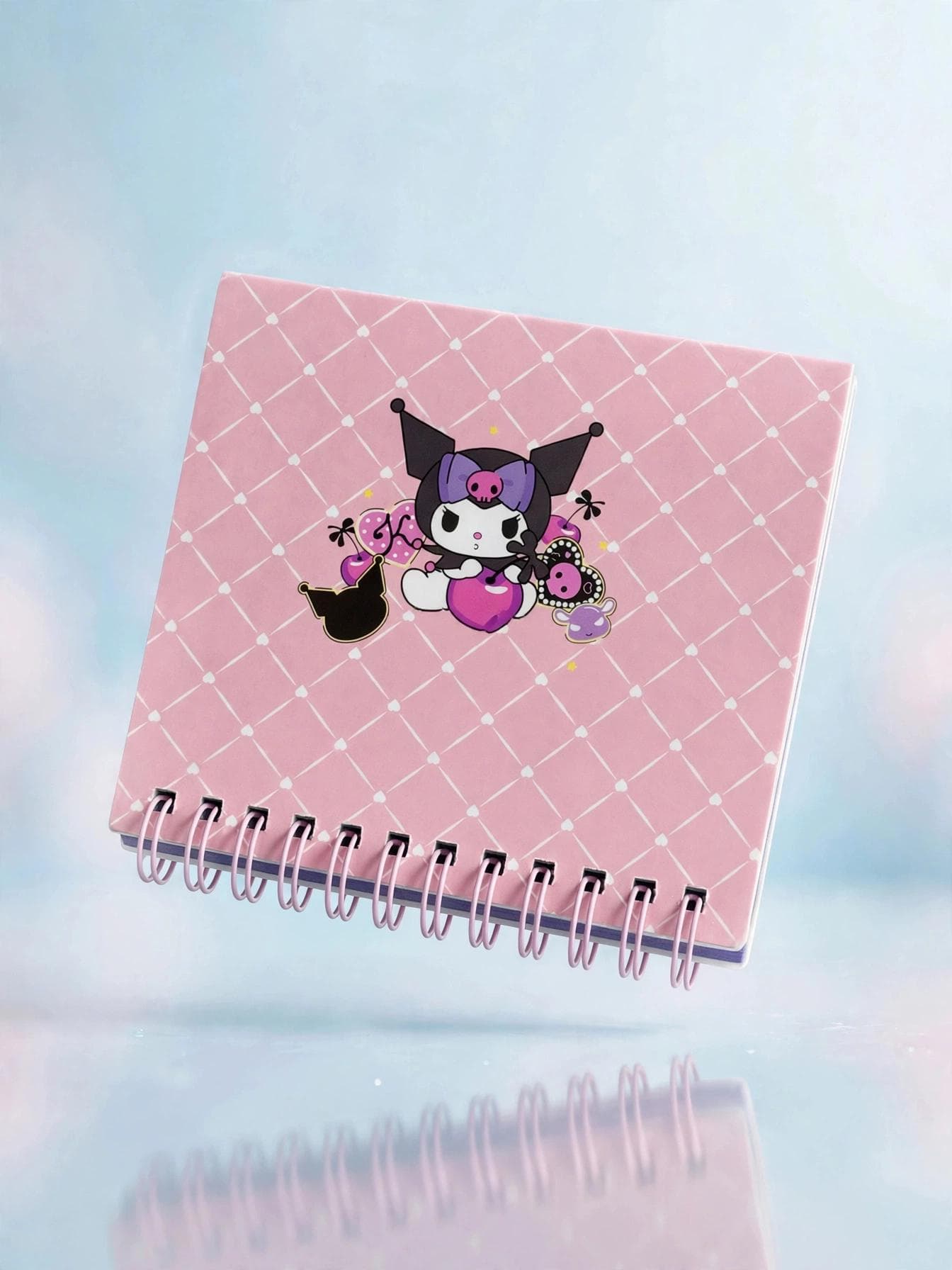 Kuromi Pink Diamond A7 Spiral Notebook