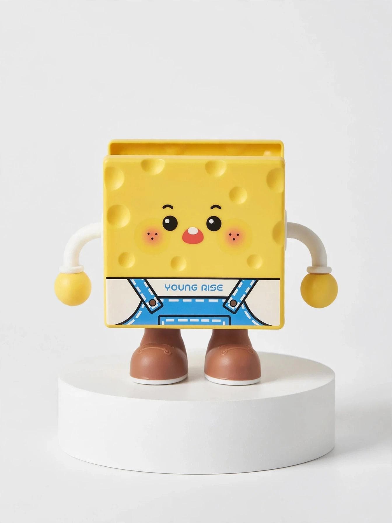 Pinteresty Foodie Cheese Aesthetic Pen Stand