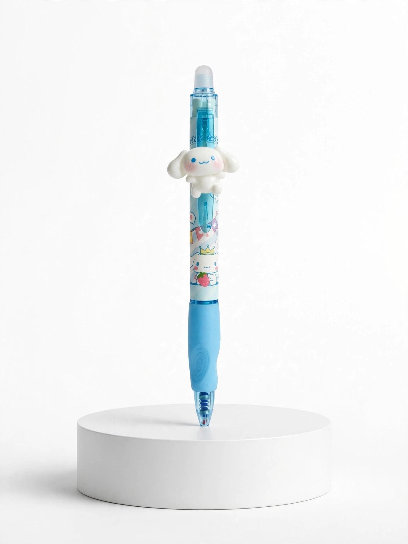 Cinnamoroll 3D Clip Retractable Pen - Blue