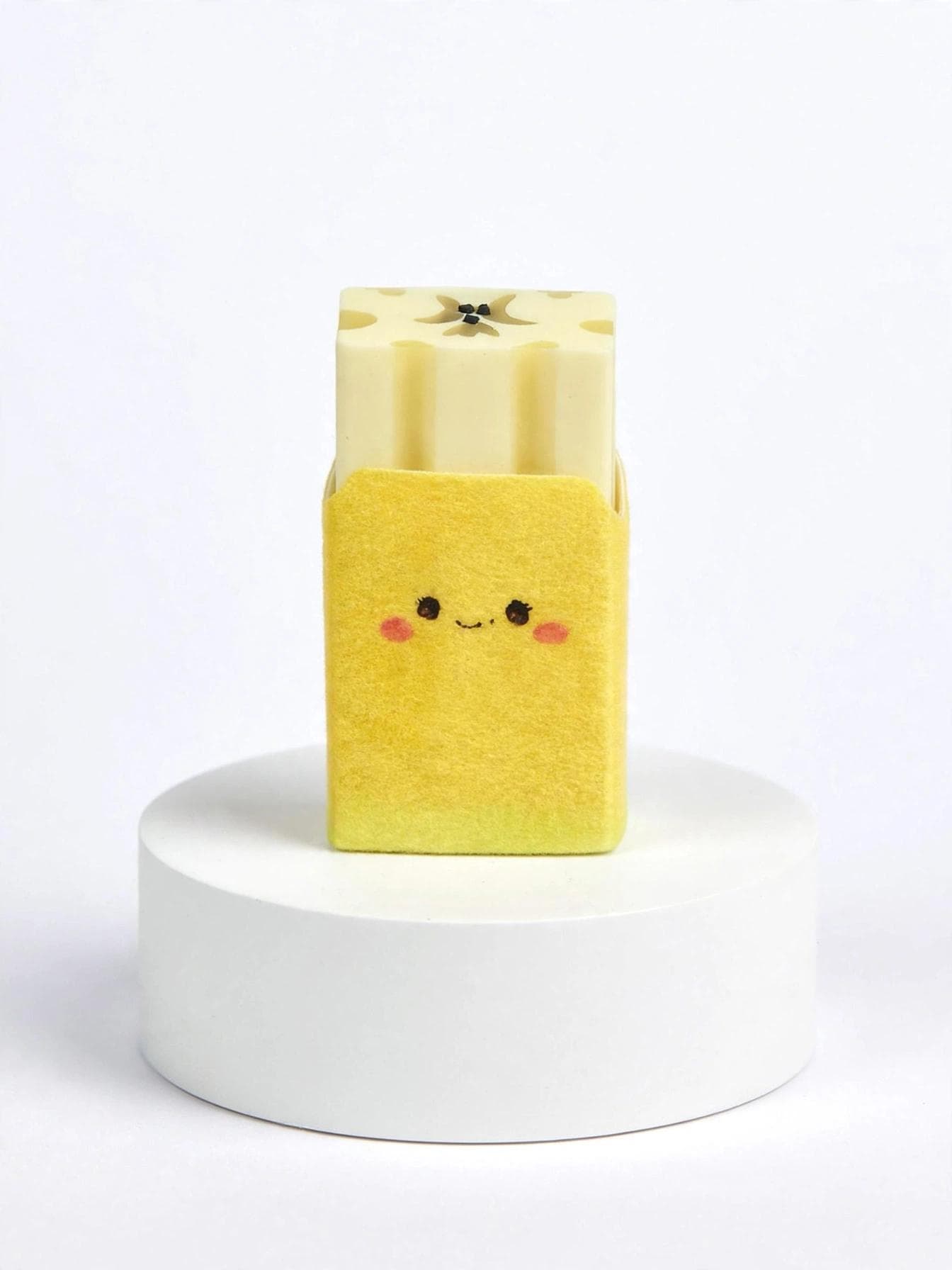 Kawaii Plush Banana Fruit Eraser