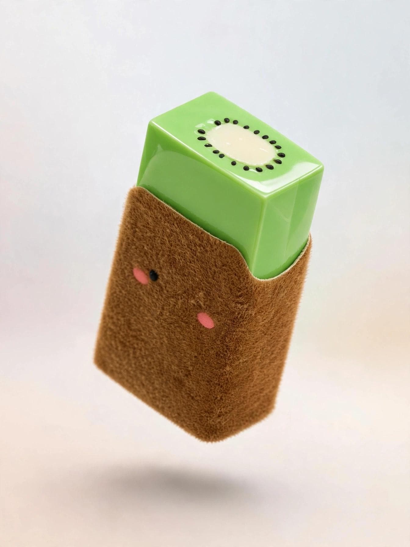 Kawaii Plush Kiwi Fruit Eraser