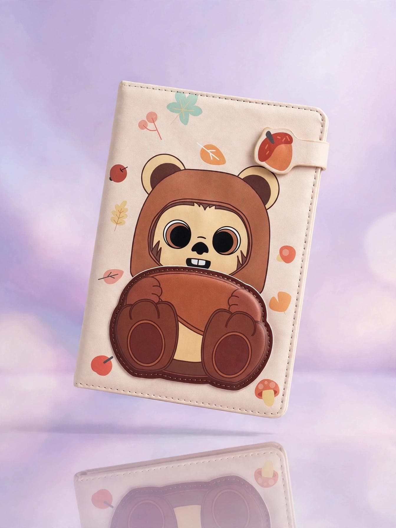 Cute Autumn Bear B6 Diary Notebook