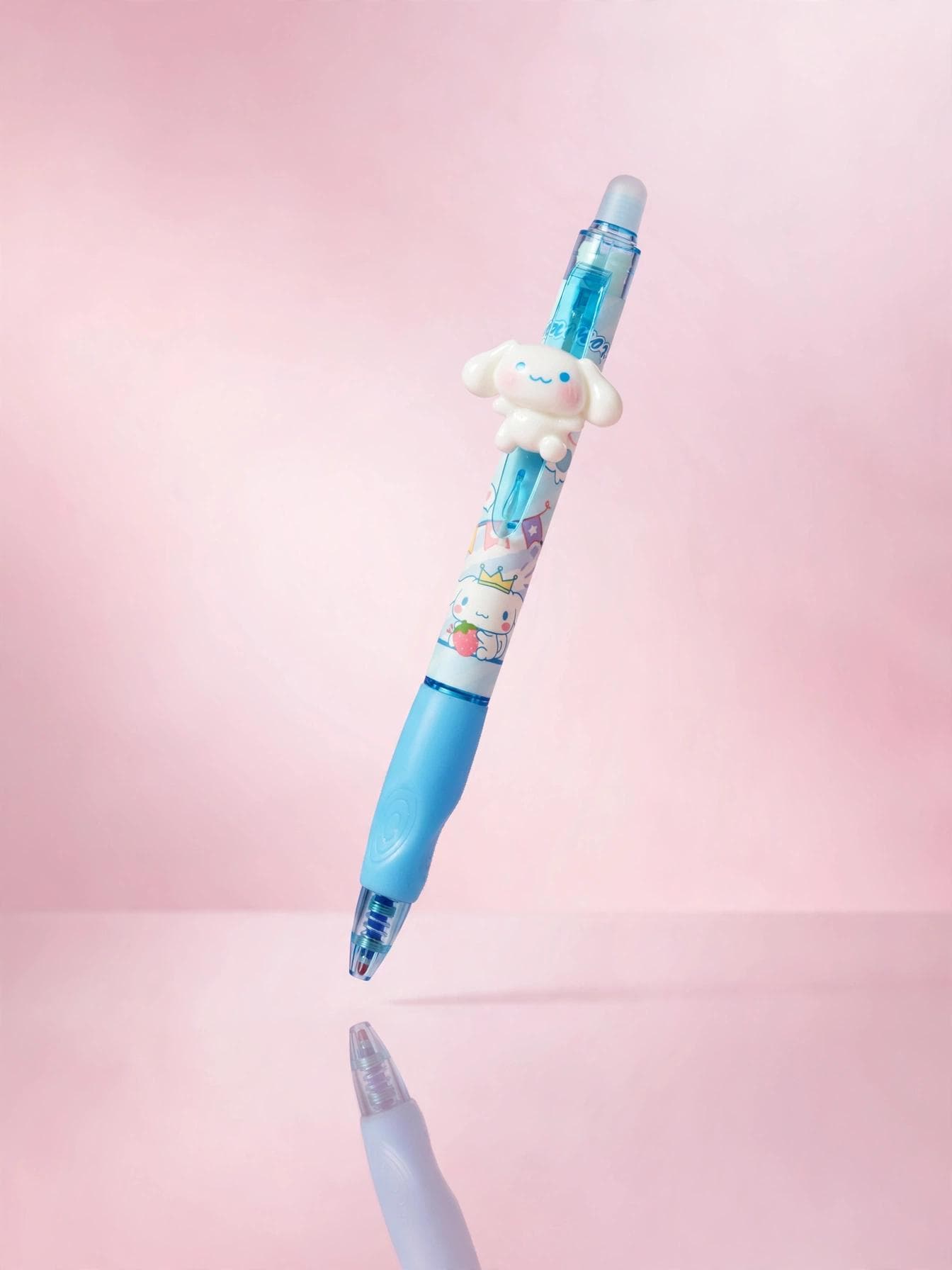 Cinnamoroll 3D Clip Retractable Pen - Blue
